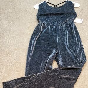 🥂💋NWT🥂💋 Gorgeous SO🥂💋 Metallic House Party🥂💋 Jumpsuit🥂💋 size M🥂💋